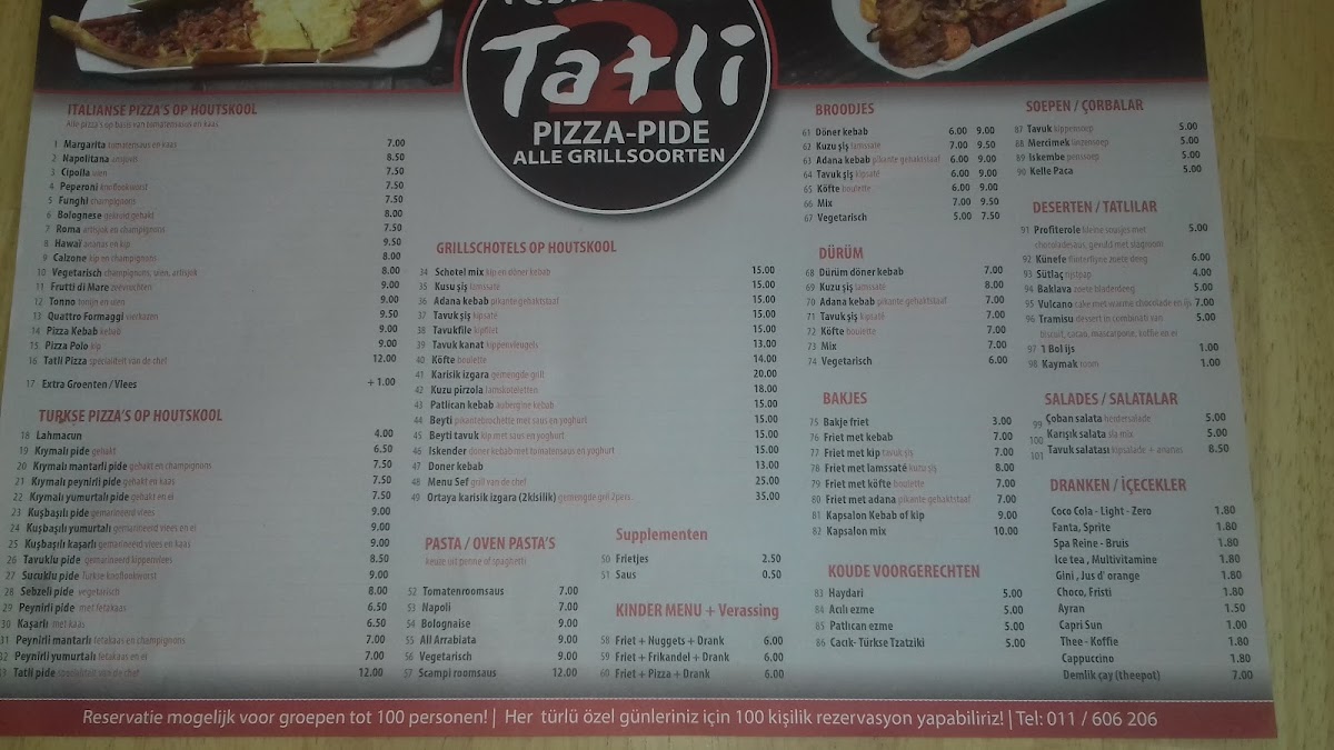 Menu - Steaqhouse photo 3